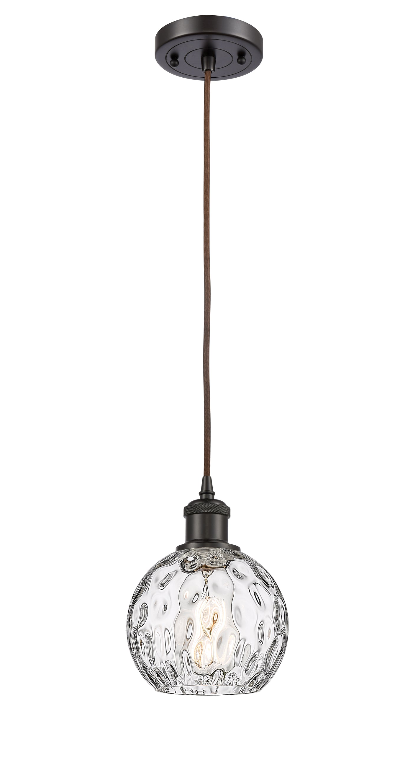 Ballston Mini Pendant Antique Brass Finish