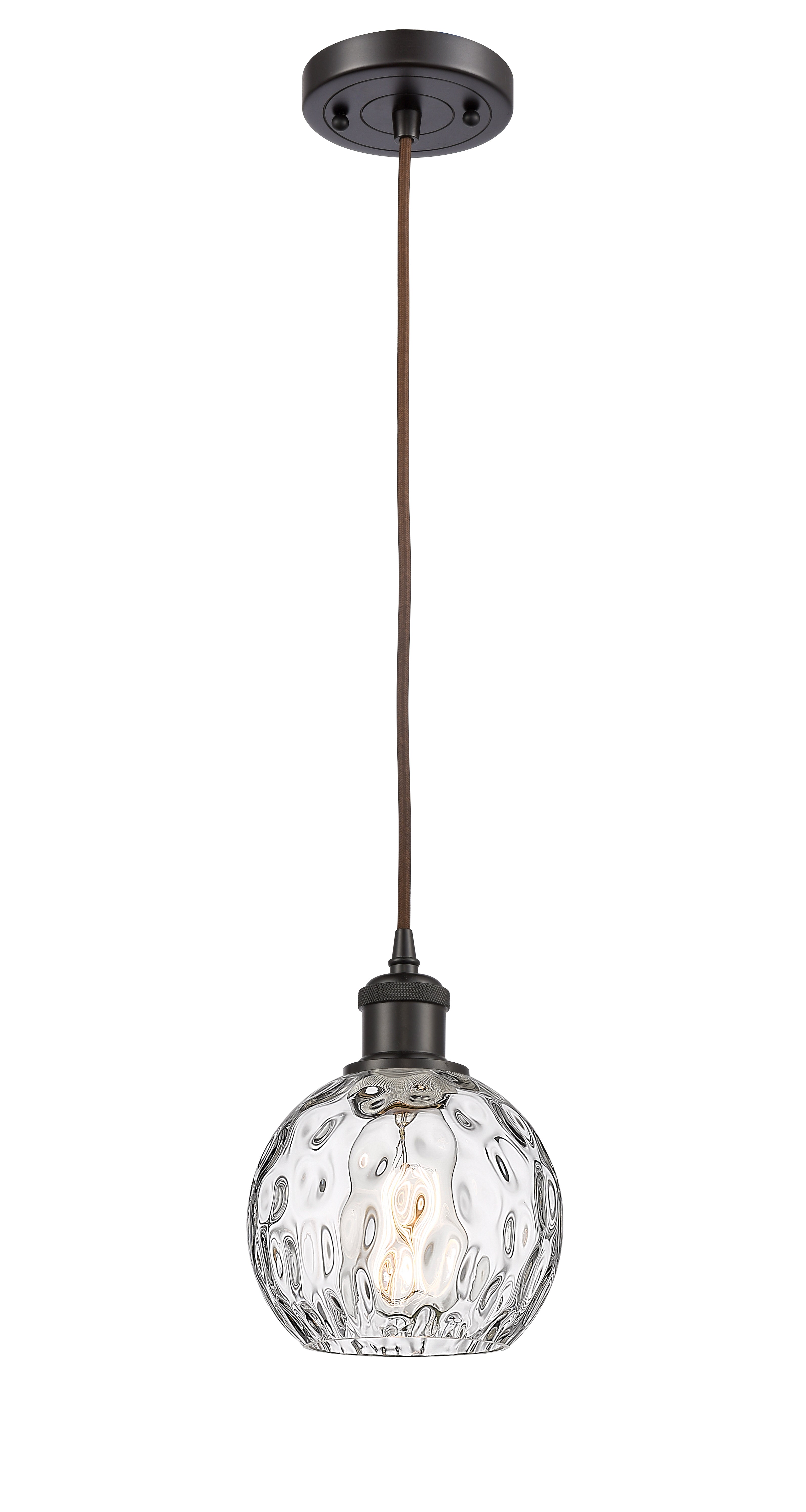 Ballston Mini Pendant Antique Brass Finish