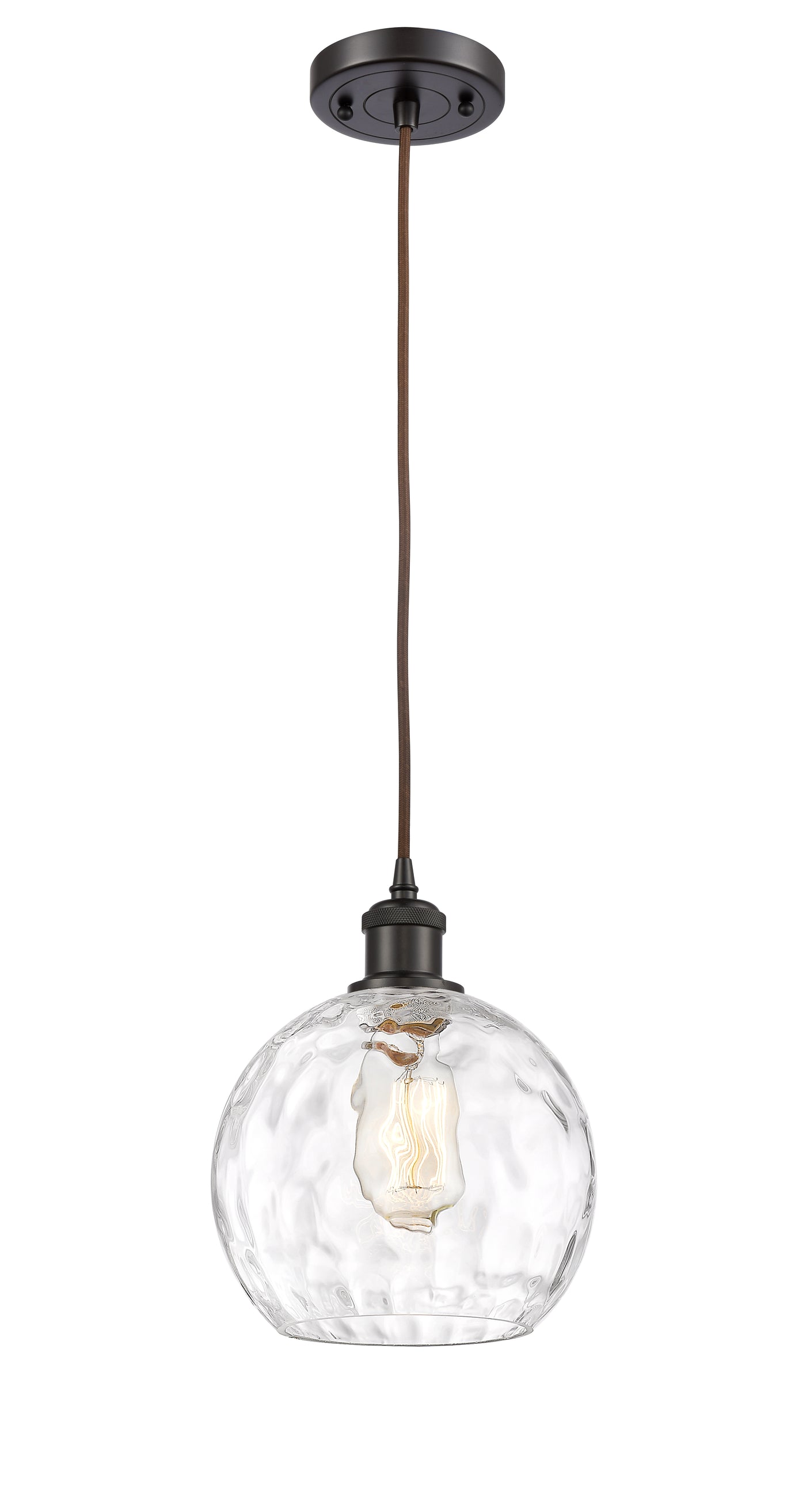 Ballston Mini Pendant Antique Brass Finish