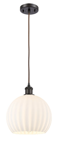 Ballston Mini Pendant Antique Brass 10 Inch