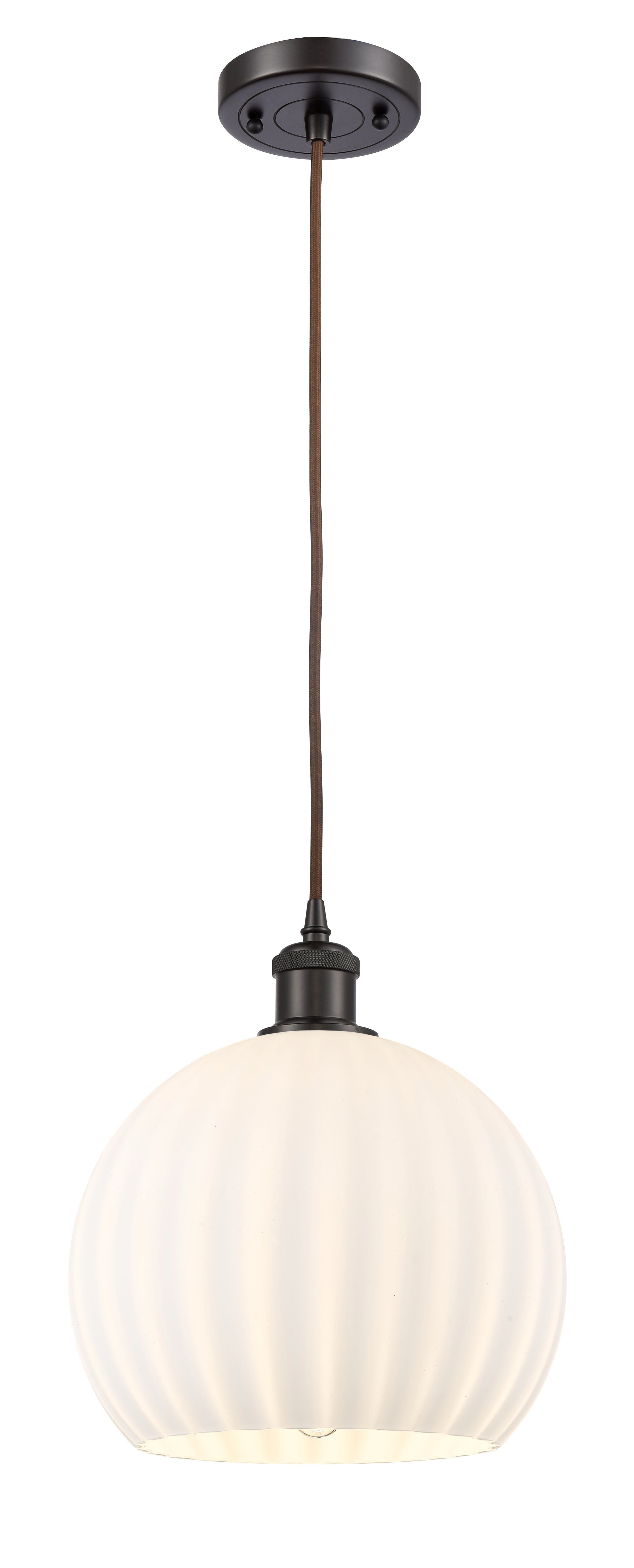 Ballston Mini Pendant Antique Brass 10 Inch