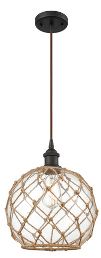 Ballston Mini Pendant Antique Brass Finish