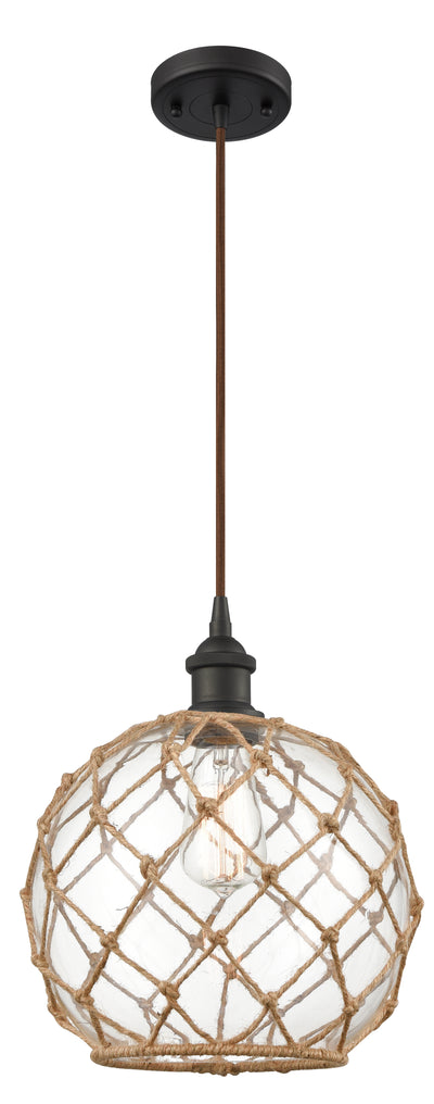 Ballston Mini Pendant Antique Brass Finish