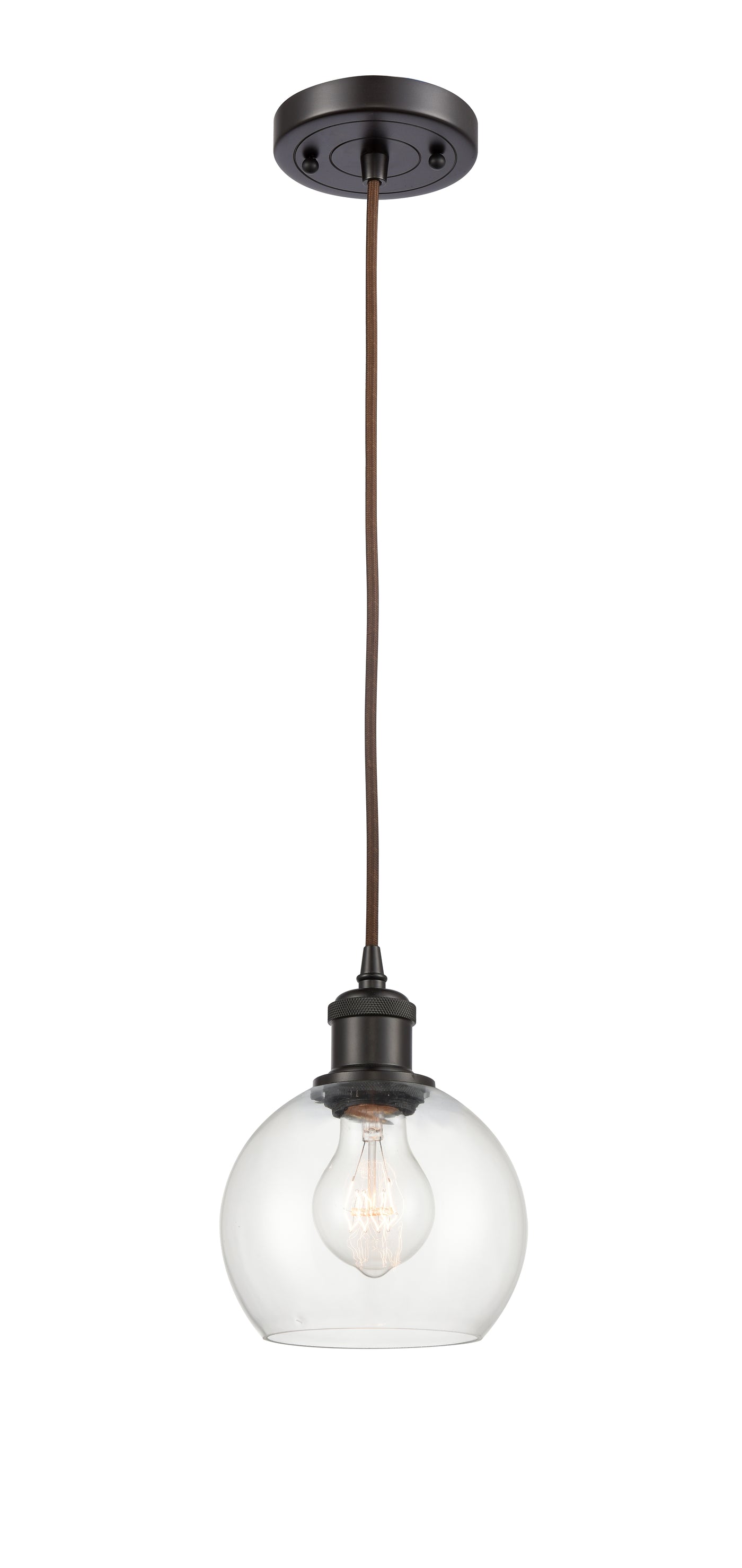 Ballston Mini Pendant Antique Brass Finish
