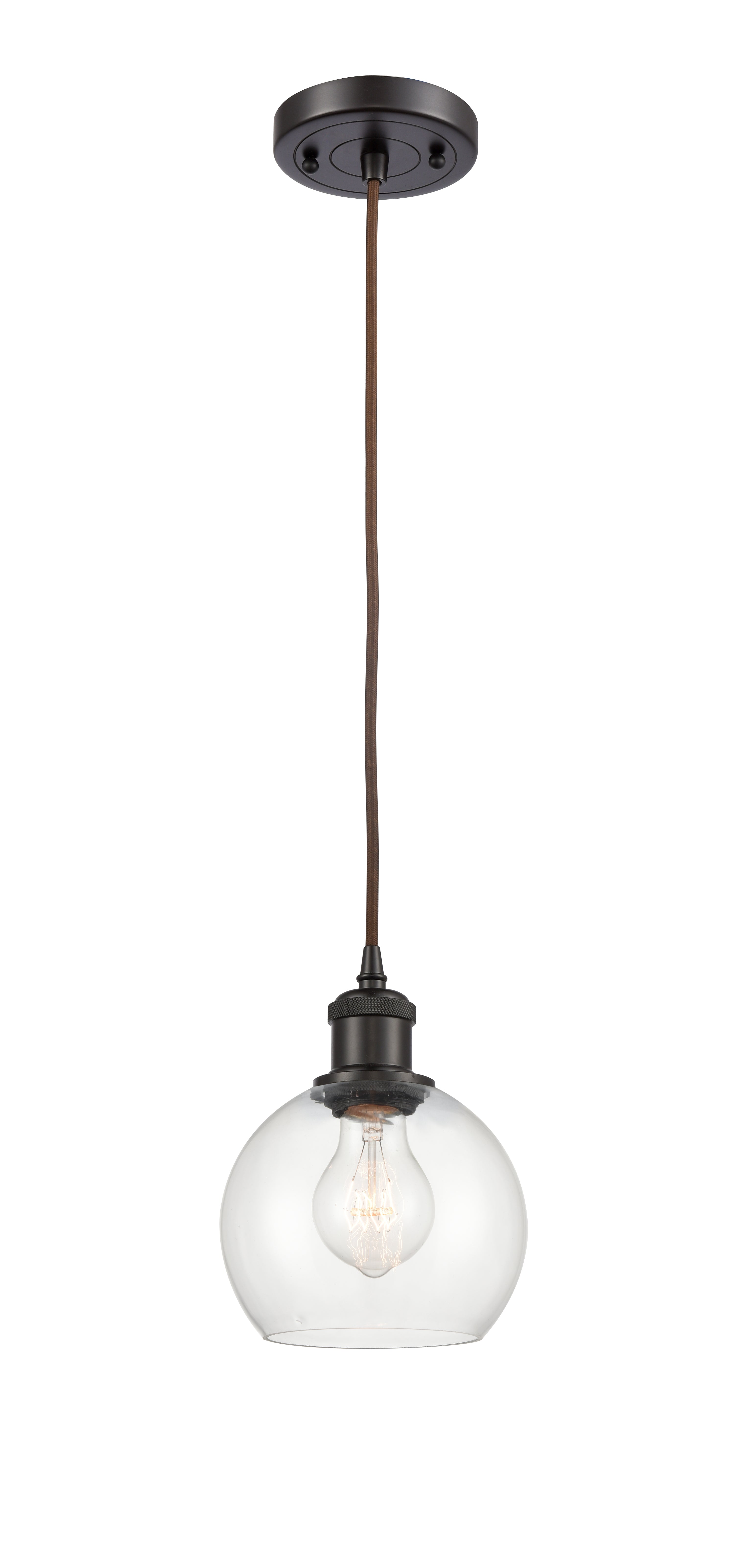 Ballston Mini Pendant Antique Brass Finish