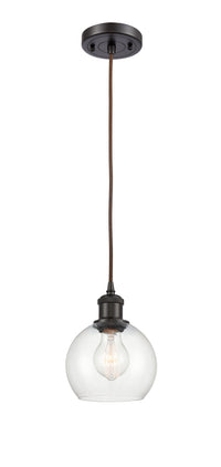 Ballston Mini Pendant Antique Brass Finish