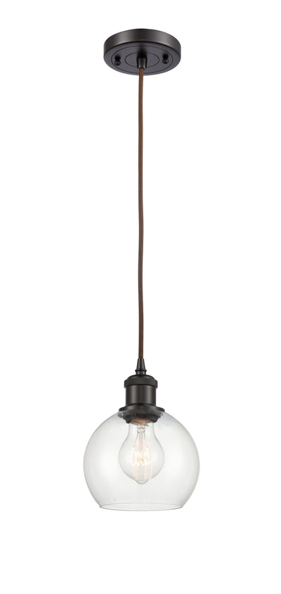 Ballston Mini Pendant Antique Brass Finish