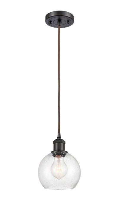 Ballston Mini Pendant Antique Brass Finish