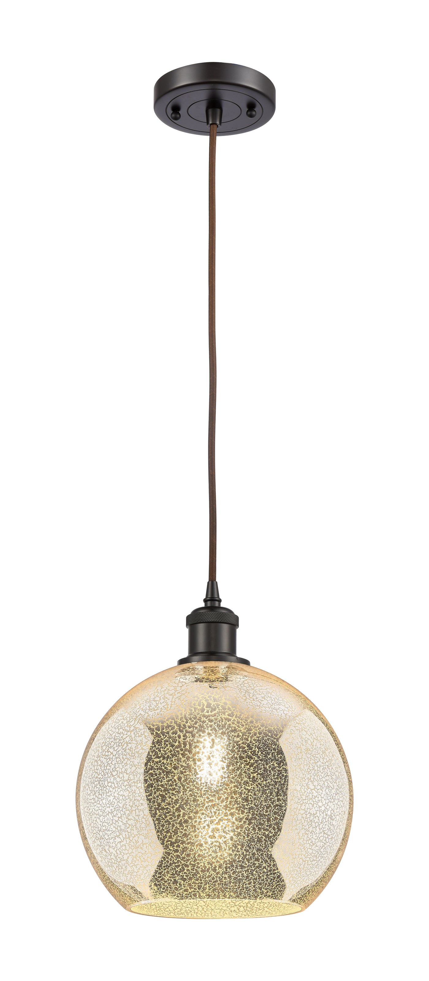 Ballston Mini Pendant Antique Brass Finish