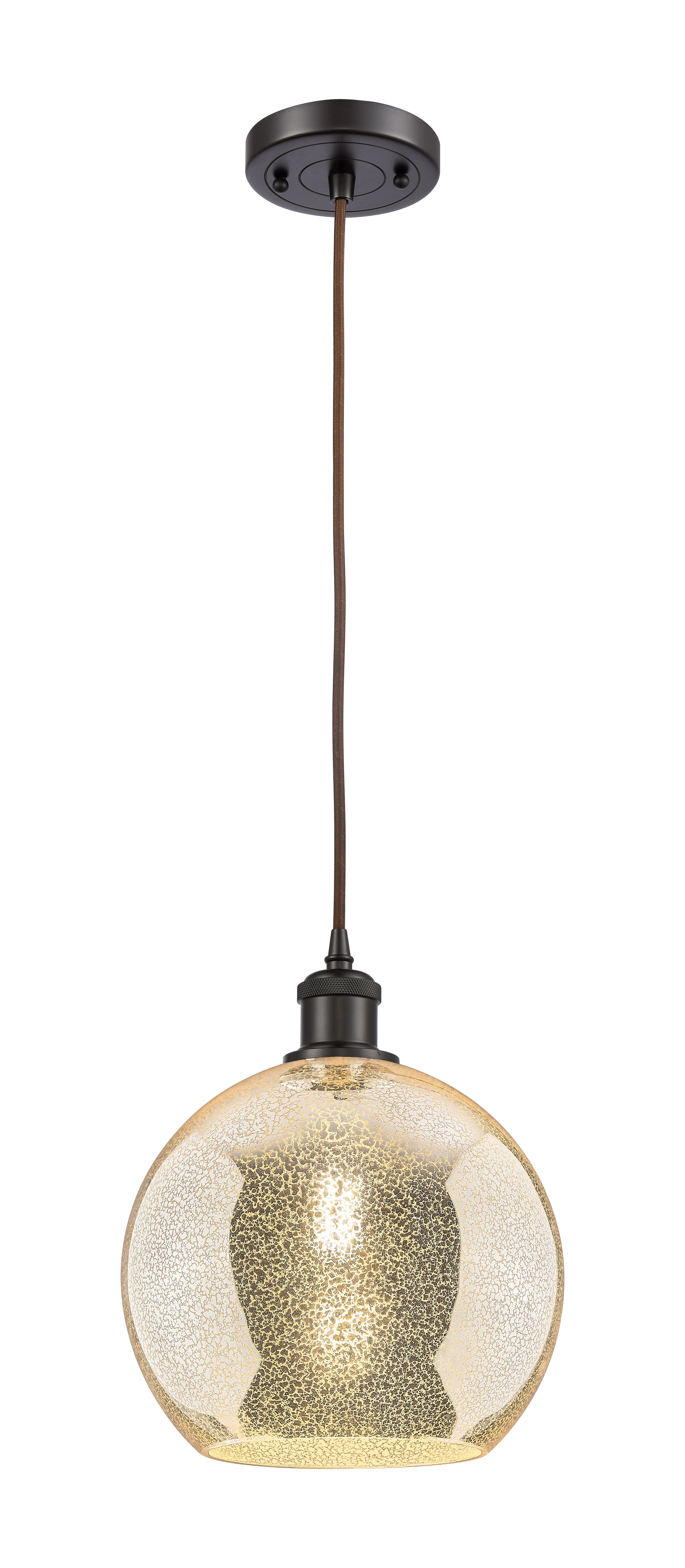 Ballston Mini Pendant Antique Brass Finish
