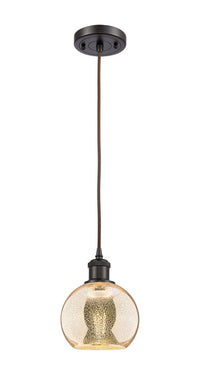 Ballston Mini Pendant Antique Brass Finish