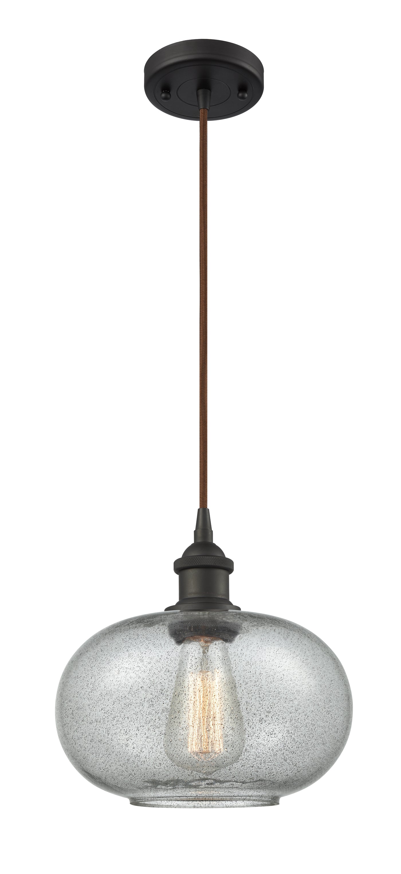Ballston Mini Pendant Antique Brass Finish