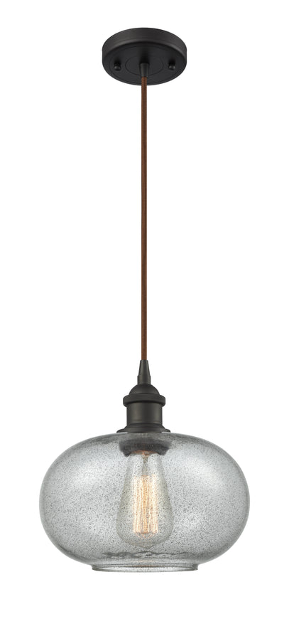 Ballston Mini Pendant Antique Brass Finish
