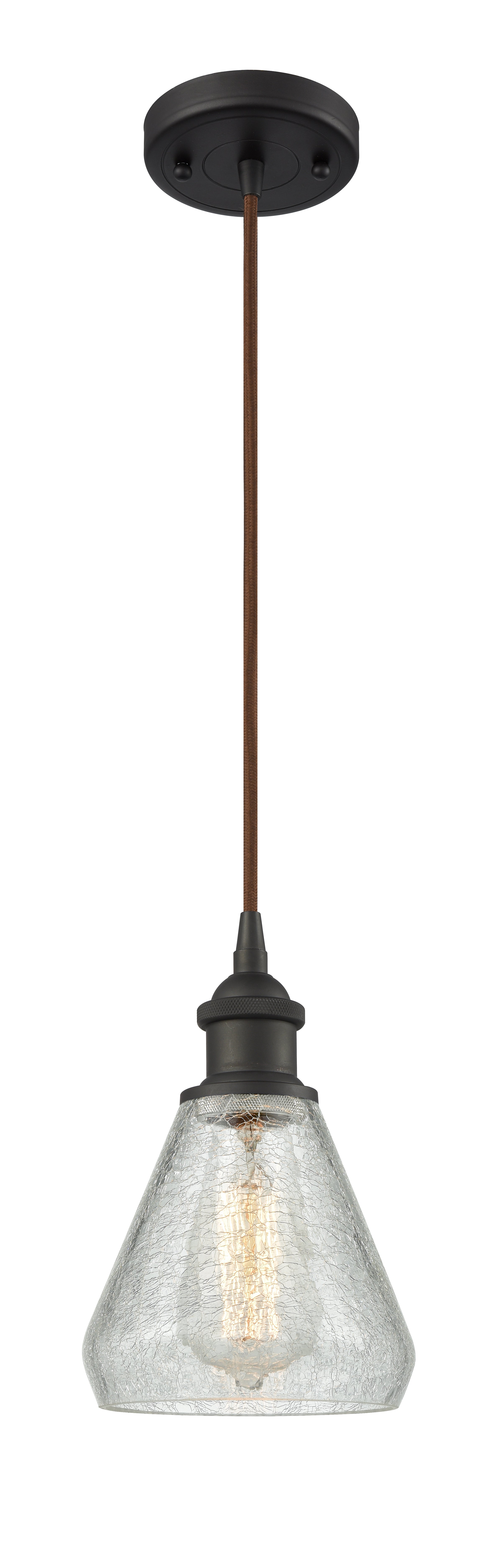 Ballston Mini Pendant Antique Brass 6 Inch