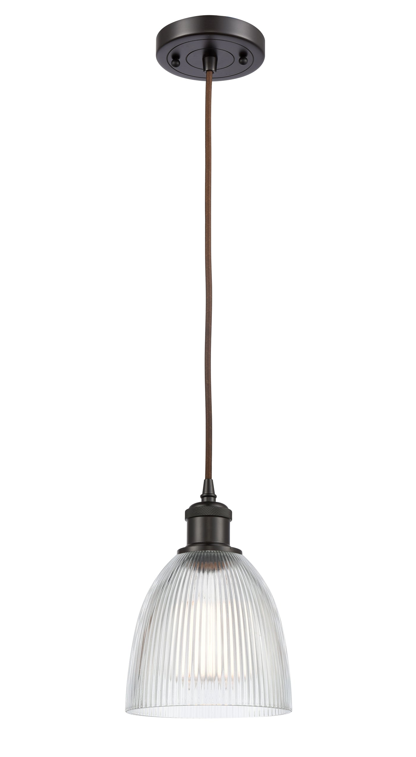 Ballston Mini Pendant Antique Brass 6 Inch