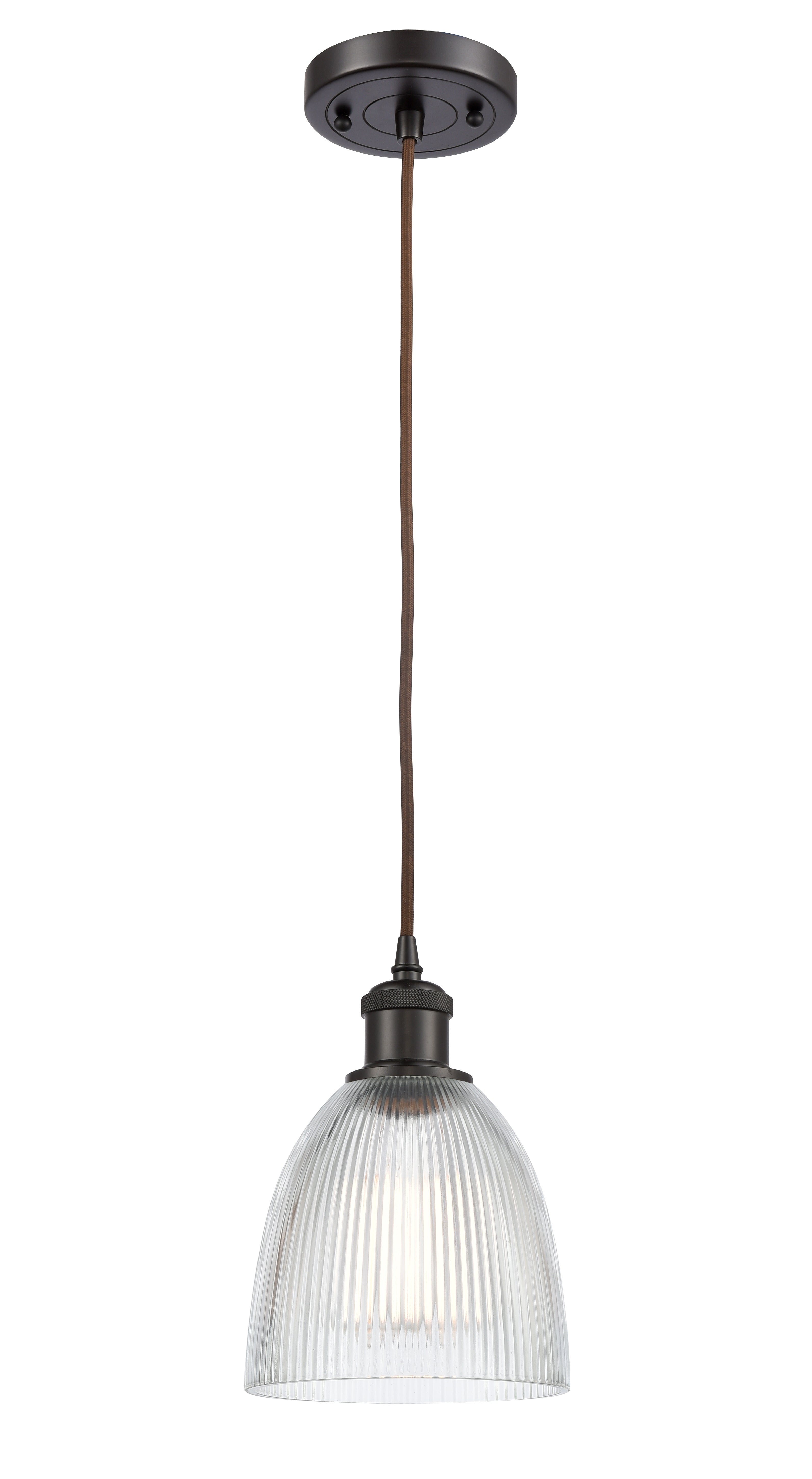 Ballston Mini Pendant Antique Brass 6 Inch