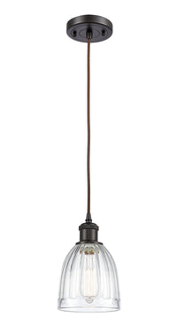 Ballston Mini Pendant Antique Brass Finish