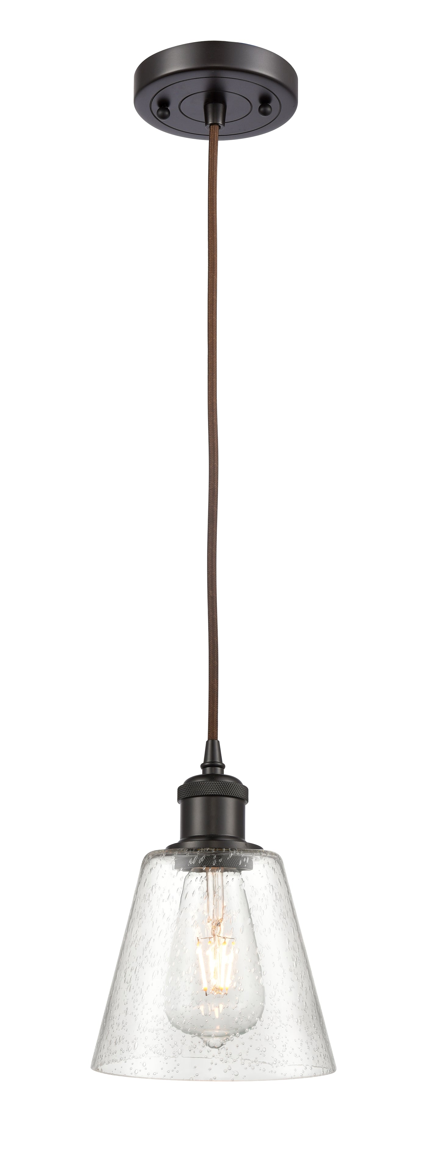 Ballston Mini Pendant Antique Brass Finish
