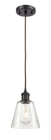 Ballston Mini Pendant Antique Brass Finish