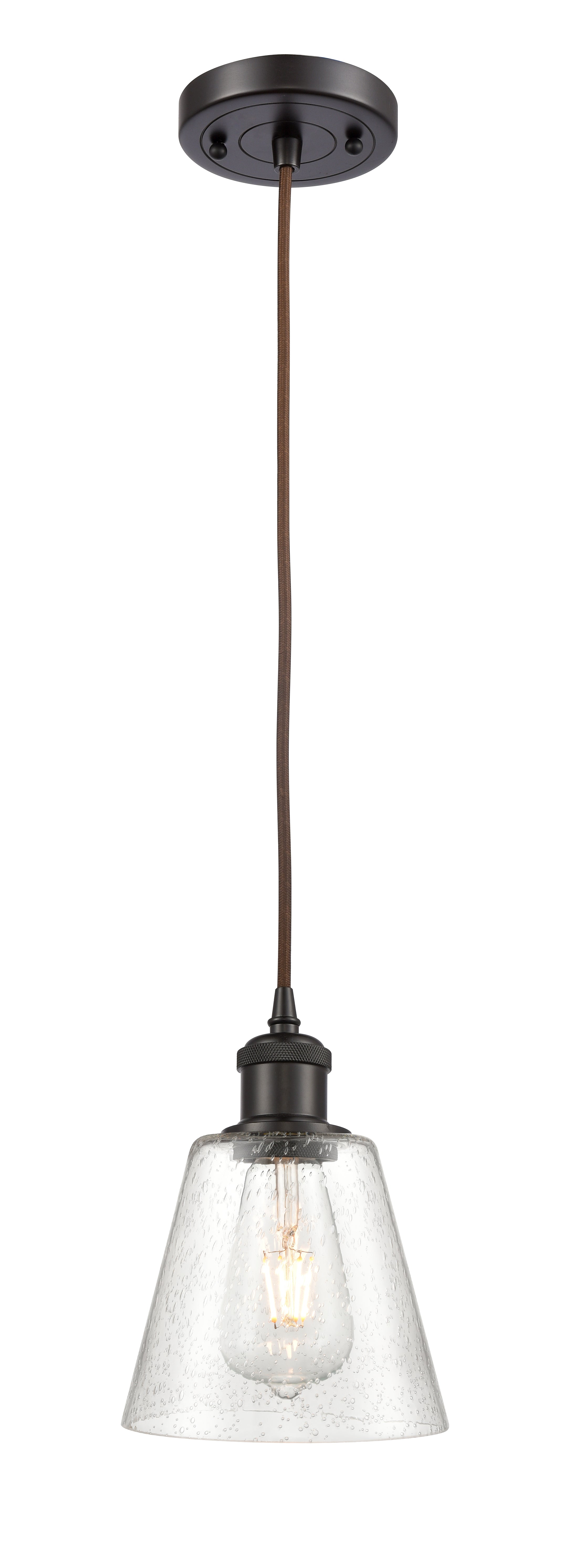 Ballston Mini Pendant Antique Brass Finish