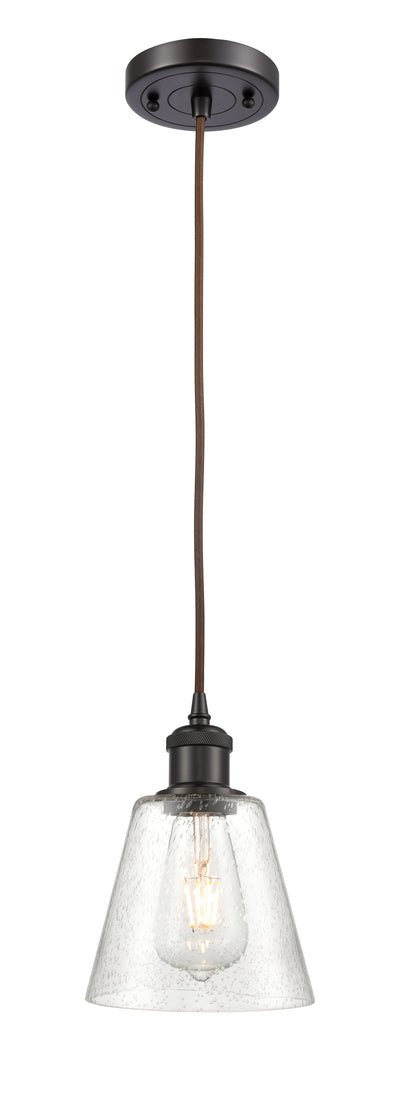 Ballston Mini Pendant Antique Brass Finish