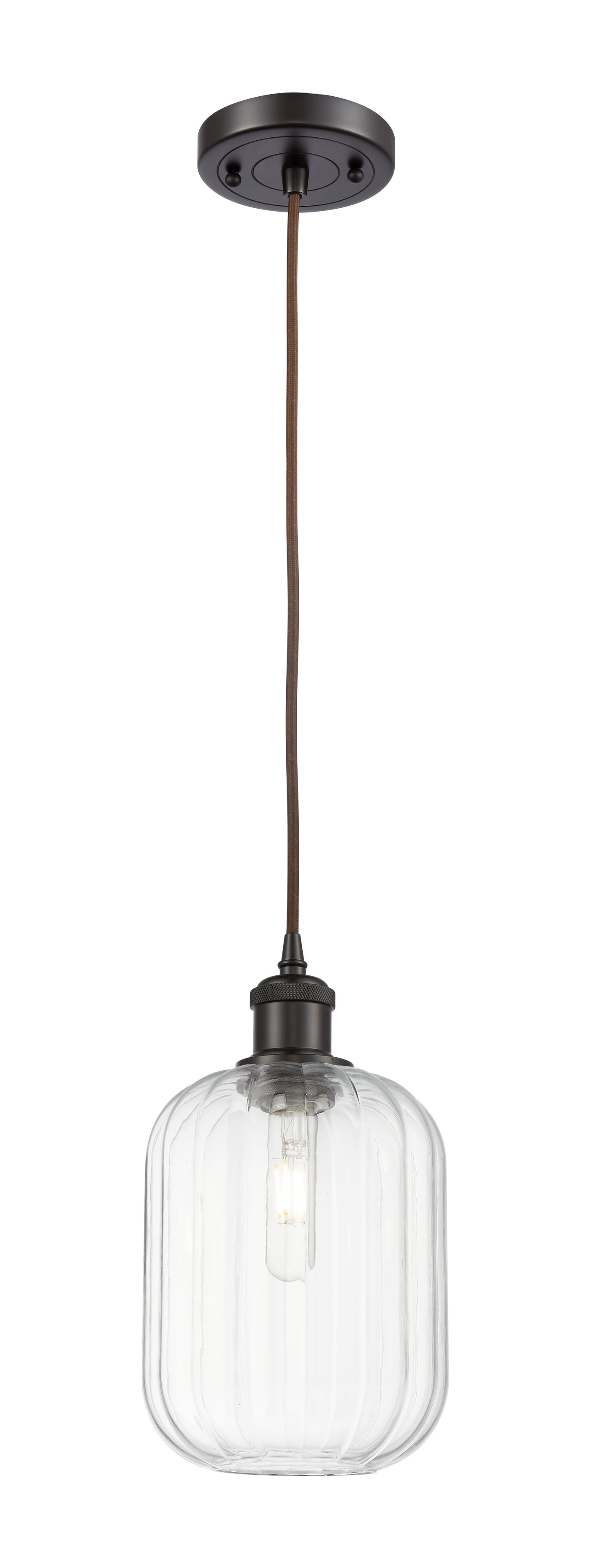 Ballston Mini Pendant Antique Brass Finish