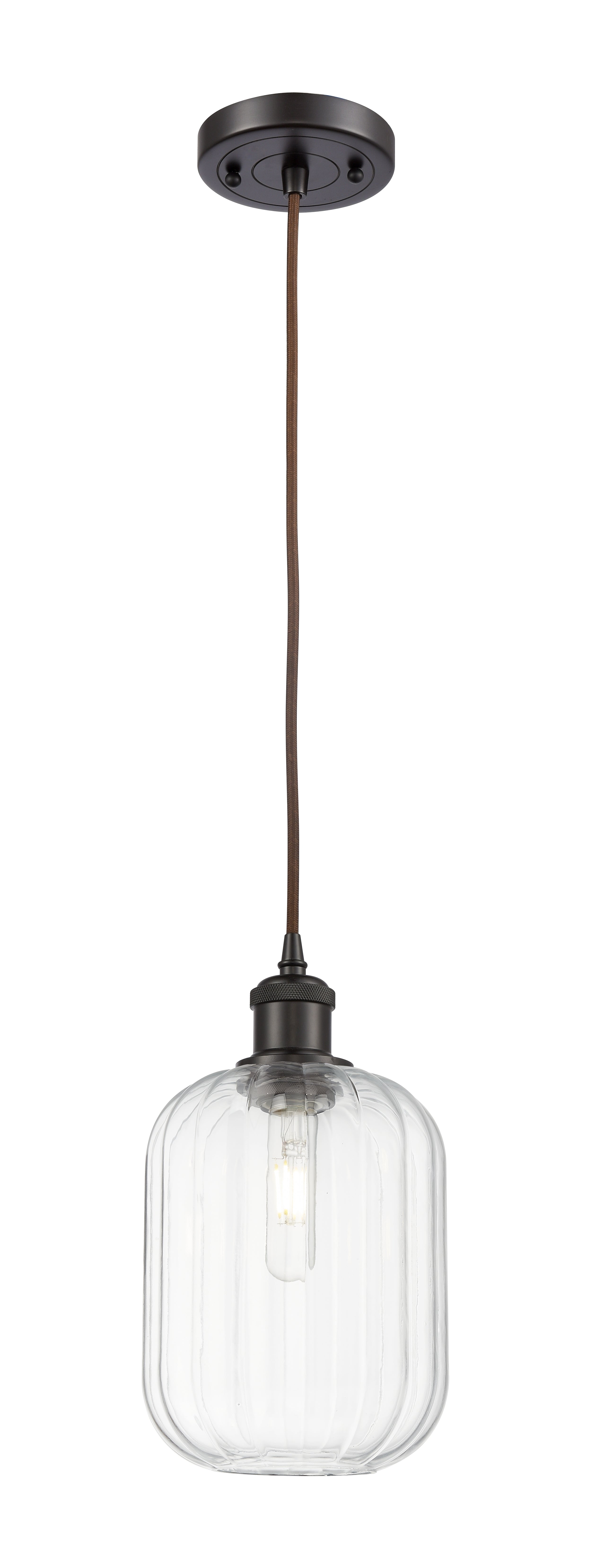 Ballston Mini Pendant Antique Brass Finish
