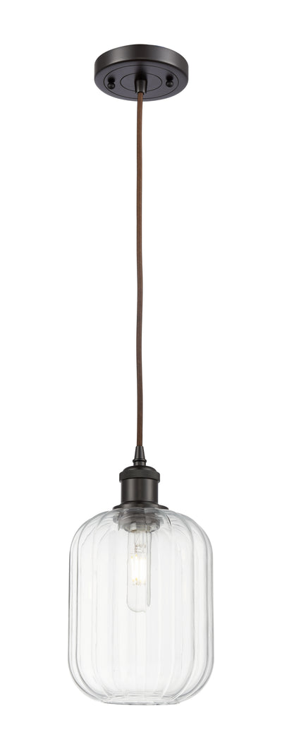 Ballston Mini Pendant Antique Brass Finish