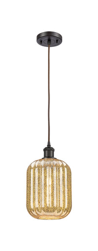 Ballston Mini Pendant Antique Brass Finish