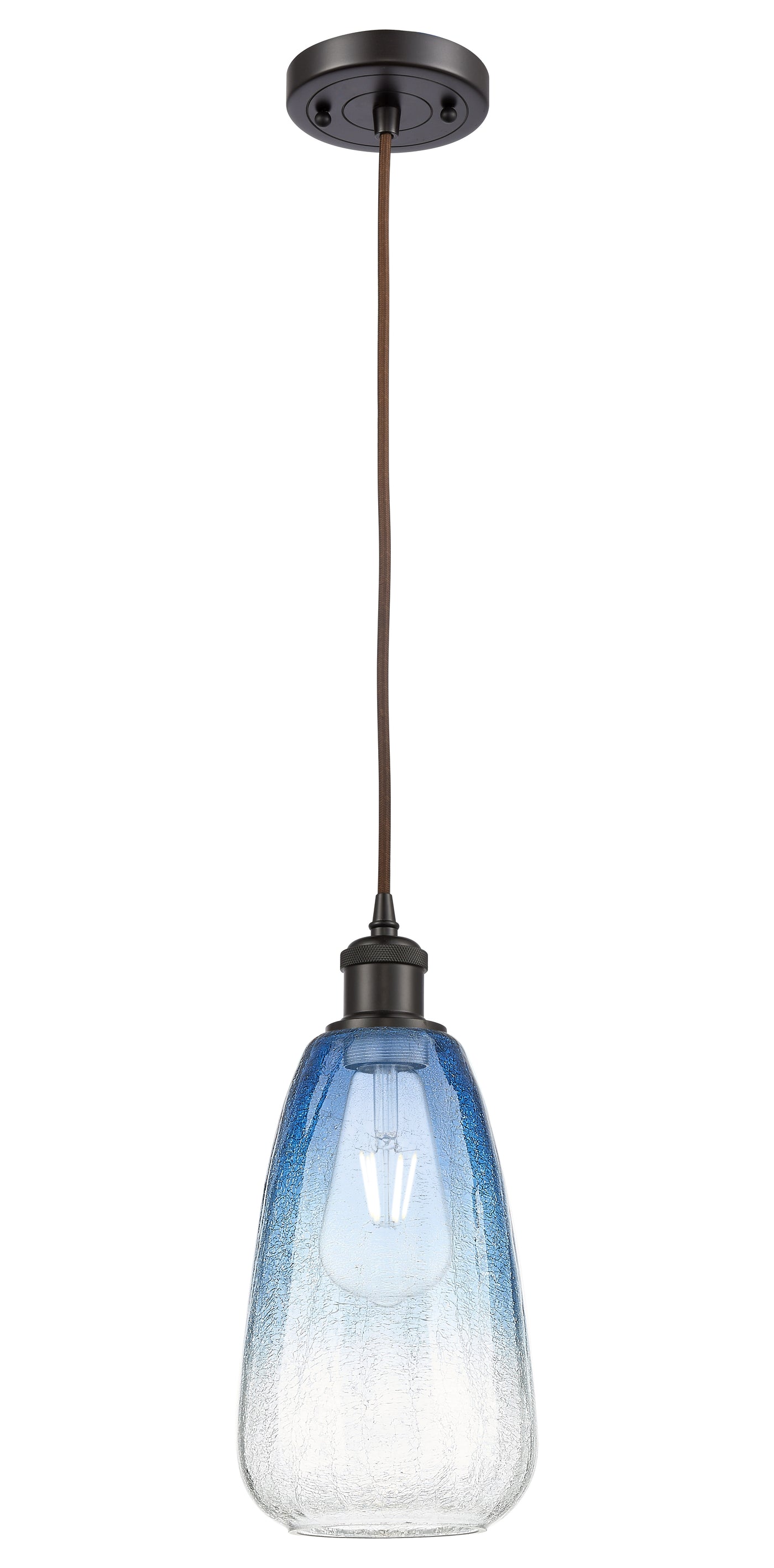 Ballston Mini Pendant Antique Brass 6 Inch