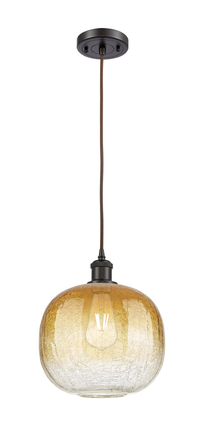 Ballston Mini Pendant Antique Brass Finish