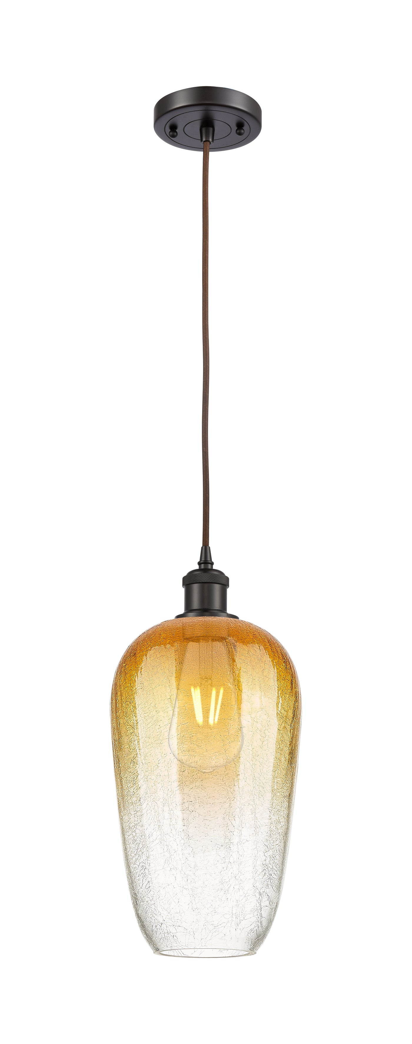 Ballston Mini Pendant Antique Brass 7 Inch