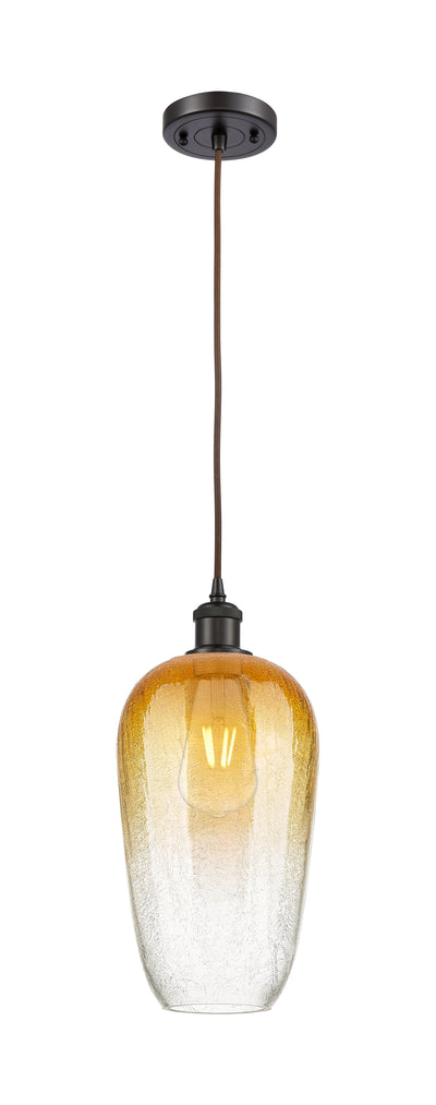 Ballston Mini Pendant Antique Brass 7 Inch