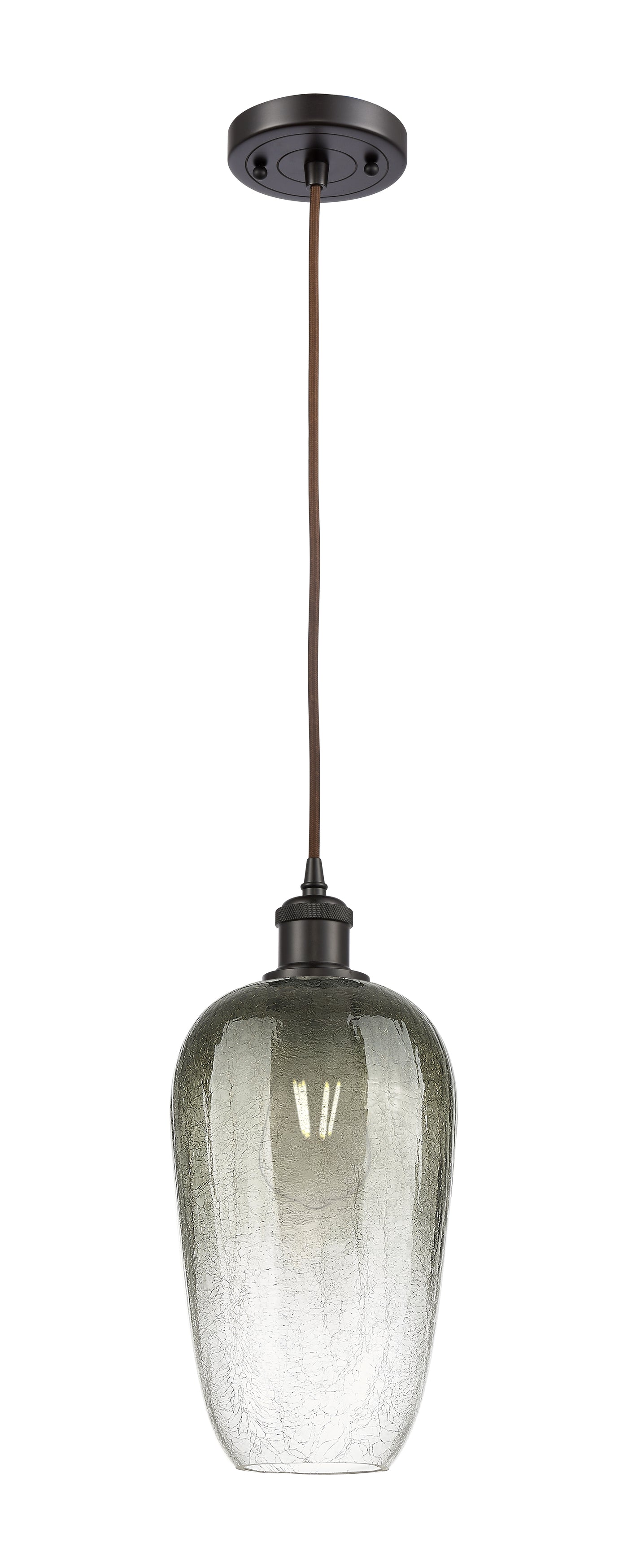 Ballston Mini Pendant Antique Brass 7 Inch