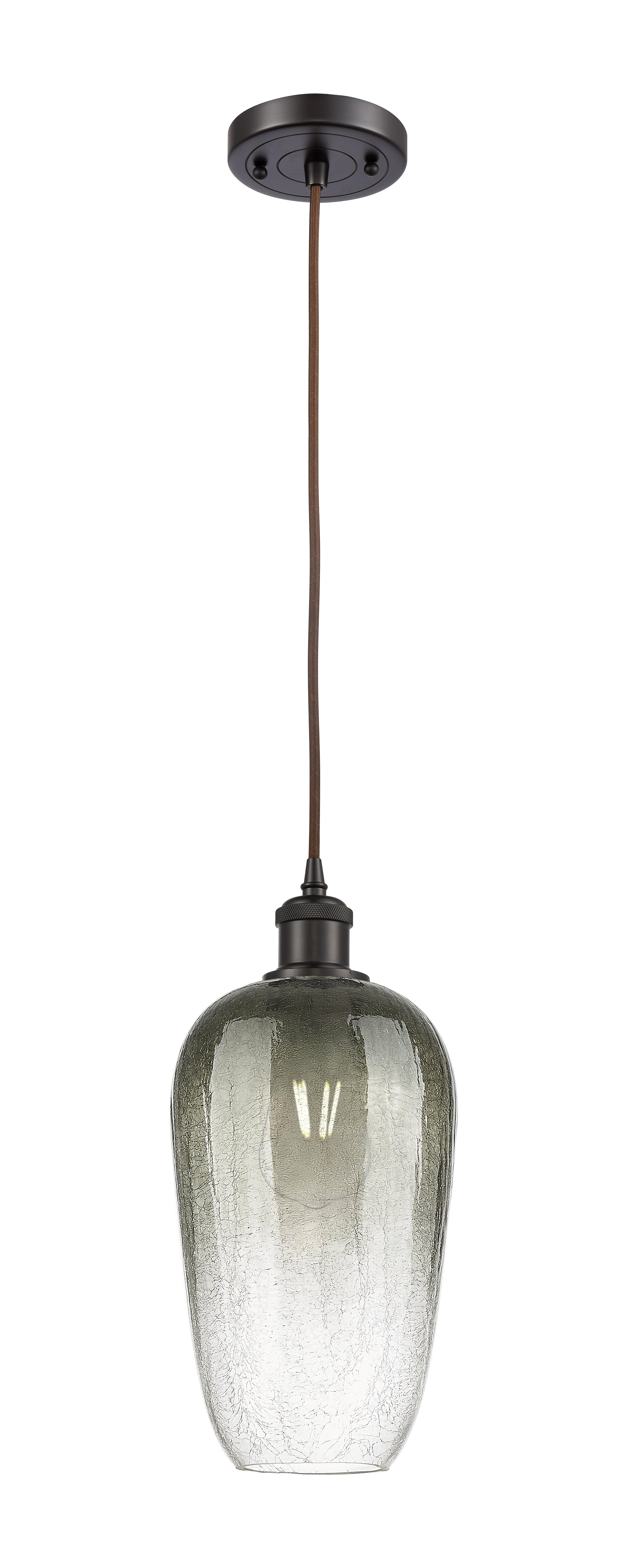Ballston Mini Pendant Antique Brass 7 Inch