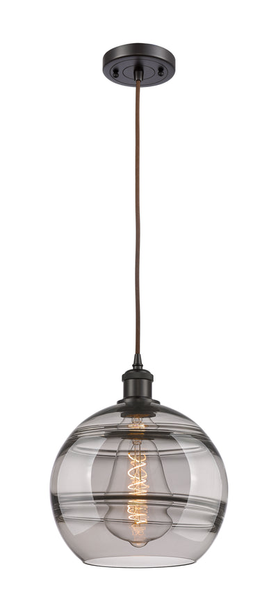 Ballston Mini Pendant Antique Brass Finish