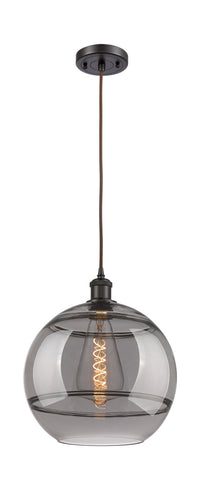 Ballston Mini Pendant Antique Brass Glass