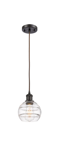 Ballston Mini Pendant Antique Brass Finish