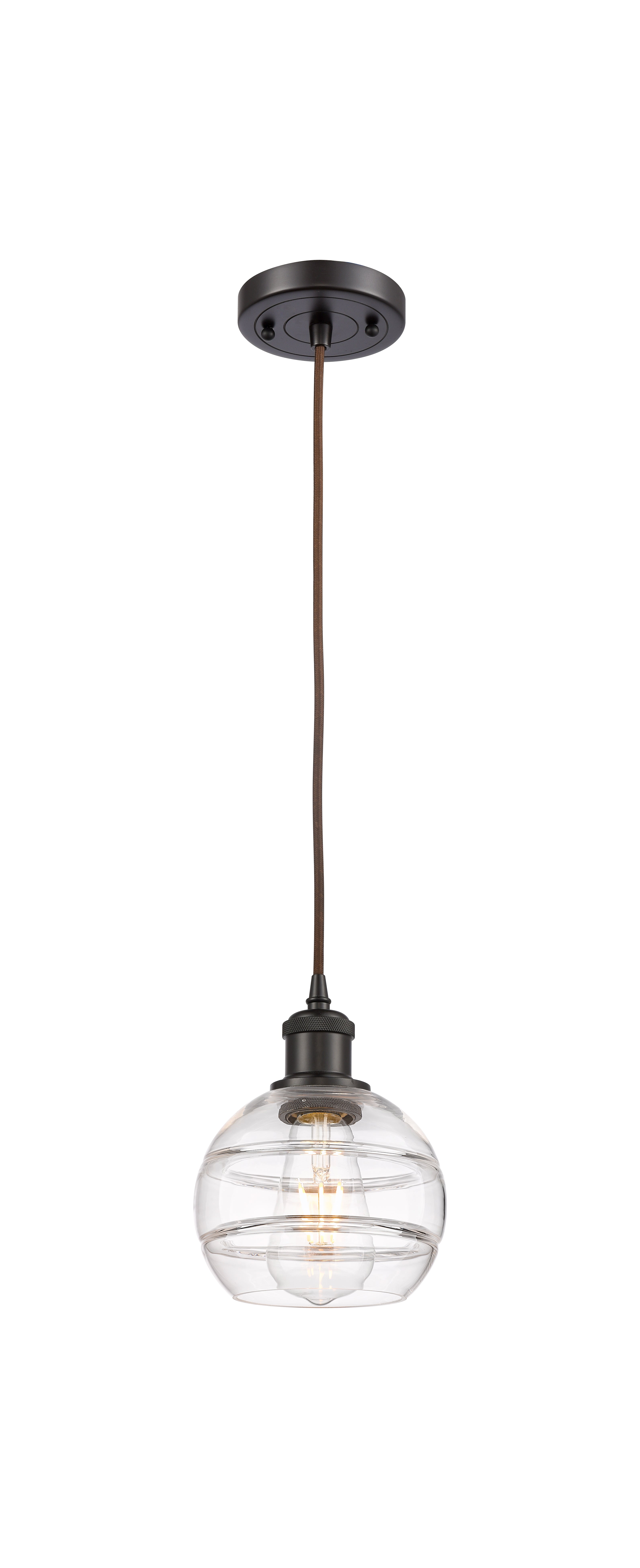 Ballston Mini Pendant Antique Brass Finish