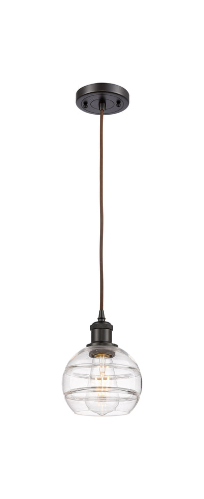Ballston Mini Pendant Antique Brass Finish