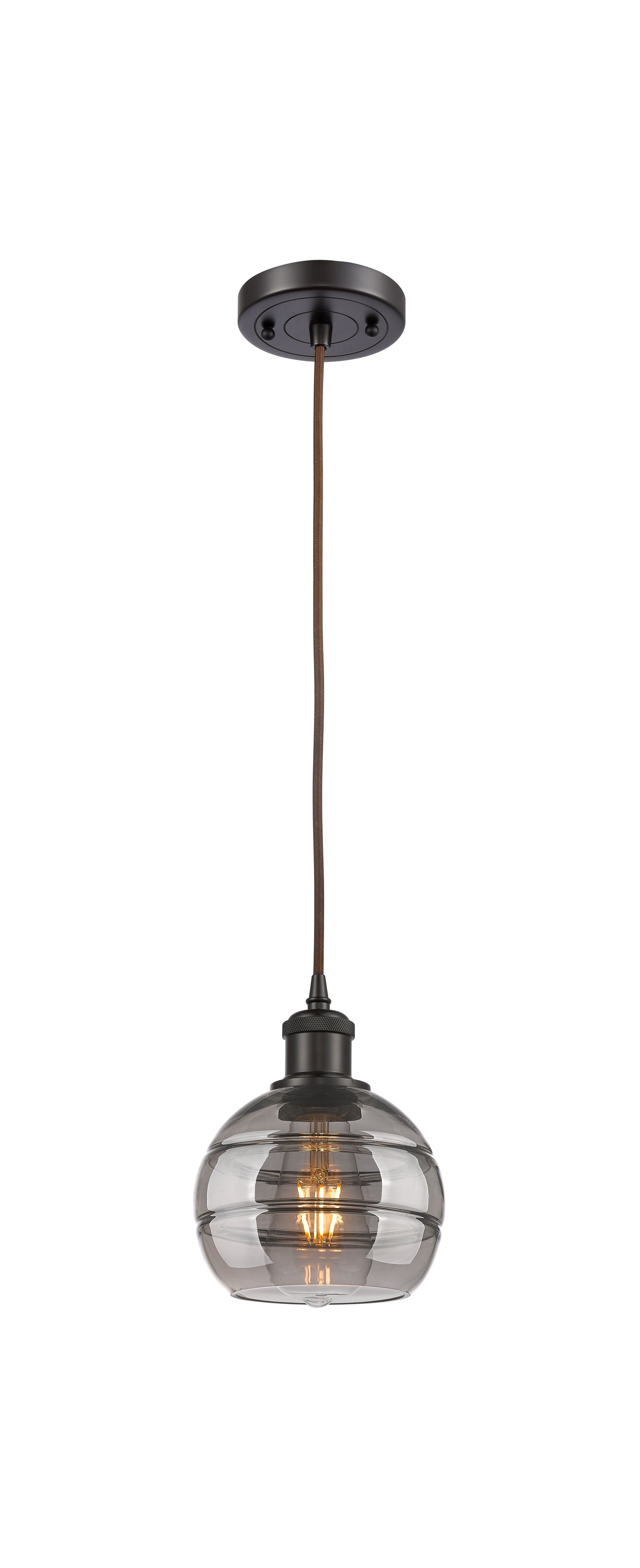 Ballston Mini Pendant Antique Brass Finish