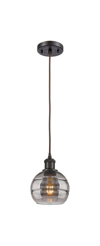 Ballston Mini Pendant Antique Brass Finish