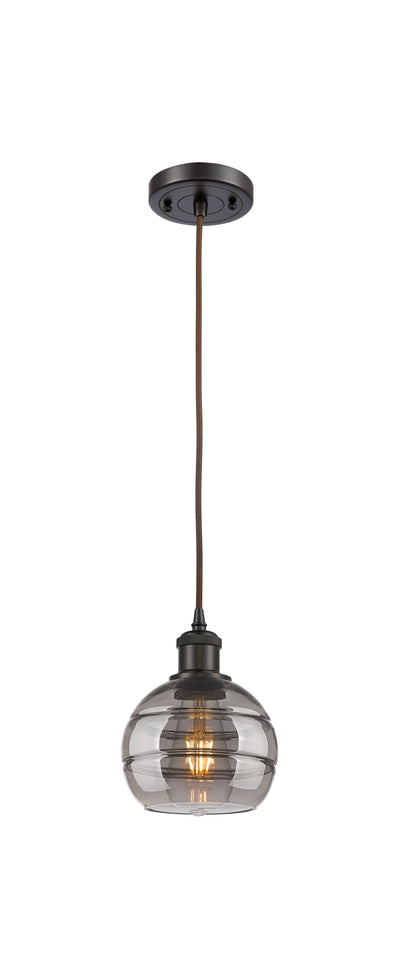 Ballston Mini Pendant Antique Brass Finish