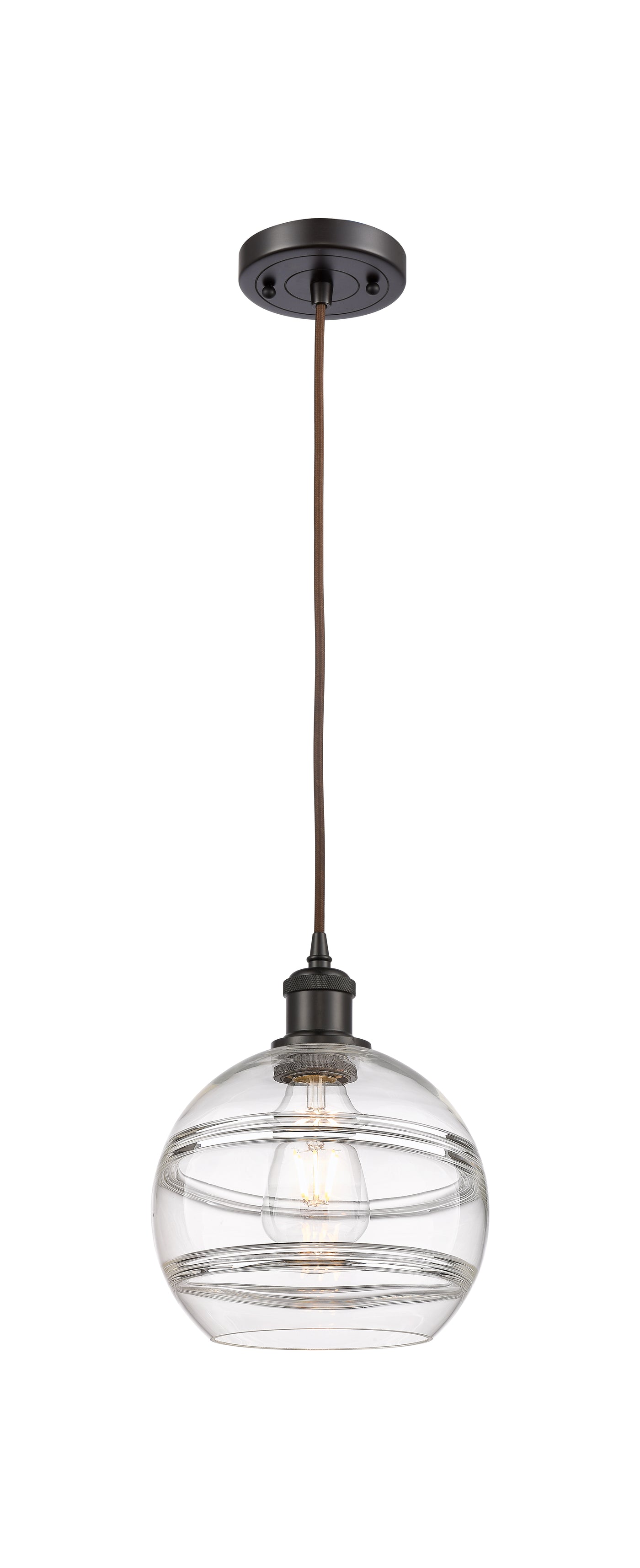 Ballston Mini Pendant Antique Brass Finish