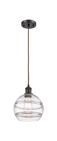 Ballston Mini Pendant Antique Brass Finish