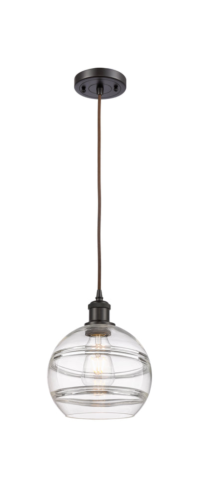 Ballston Mini Pendant Antique Brass Finish