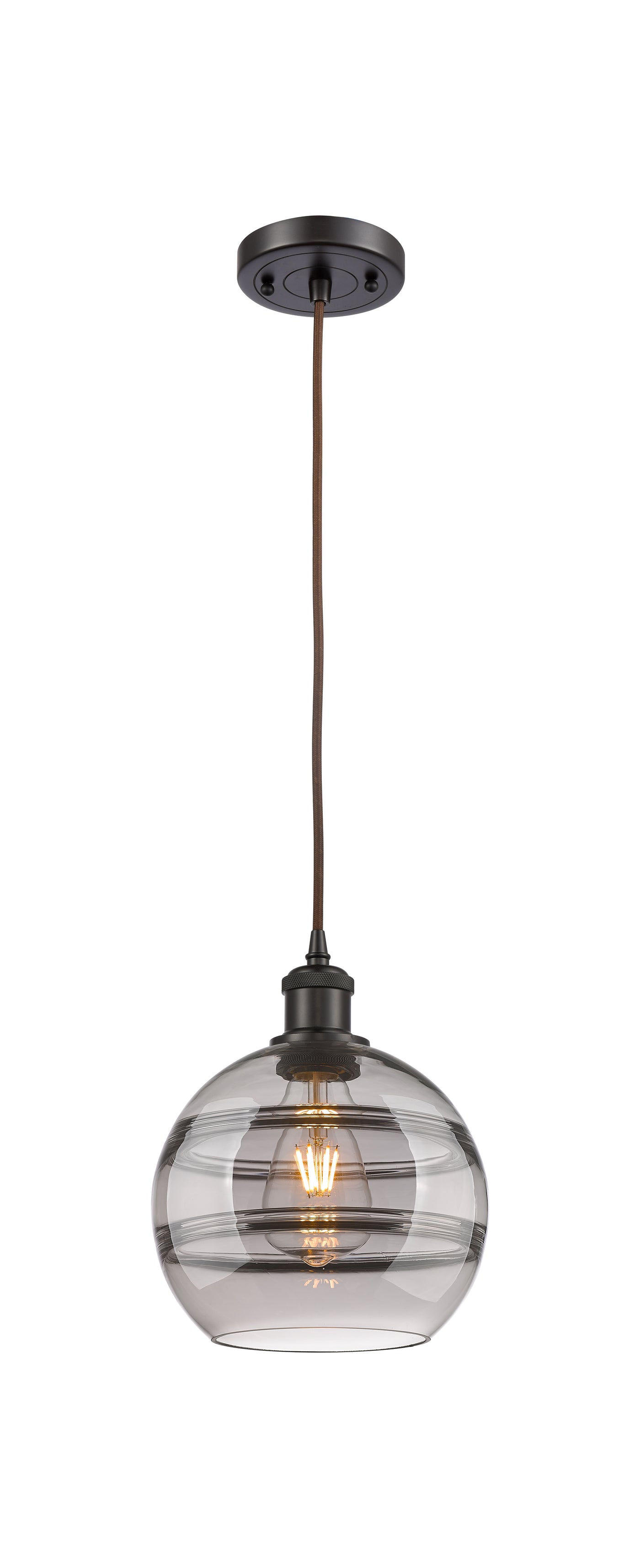 Ballston Mini Pendant Antique Brass Finish