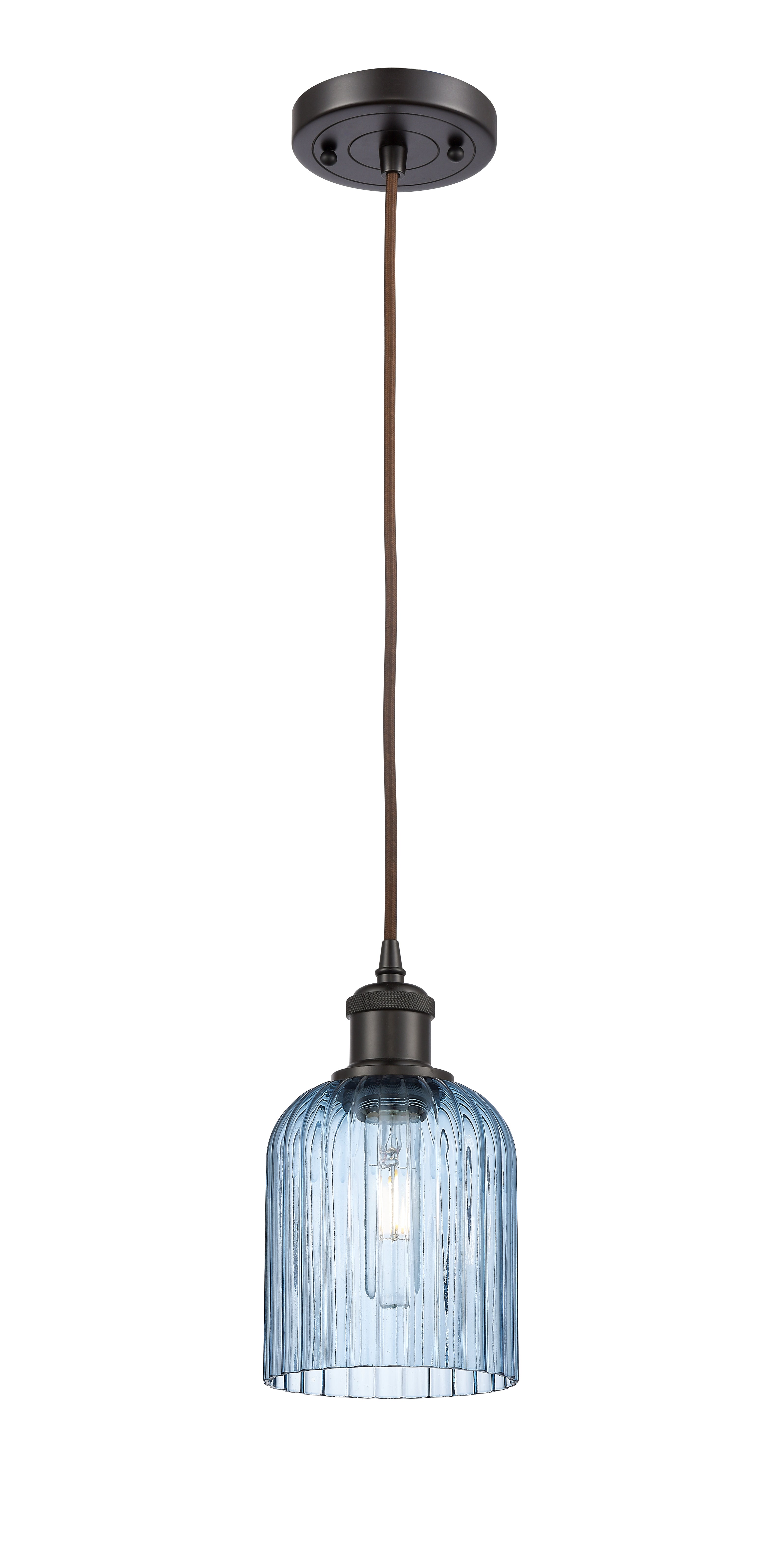Ballston Mini Pendant Antique Brass Finish