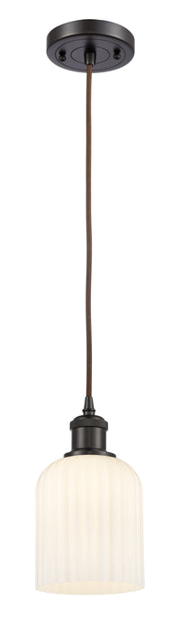 Ballston Mini Pendant Antique Brass Finish