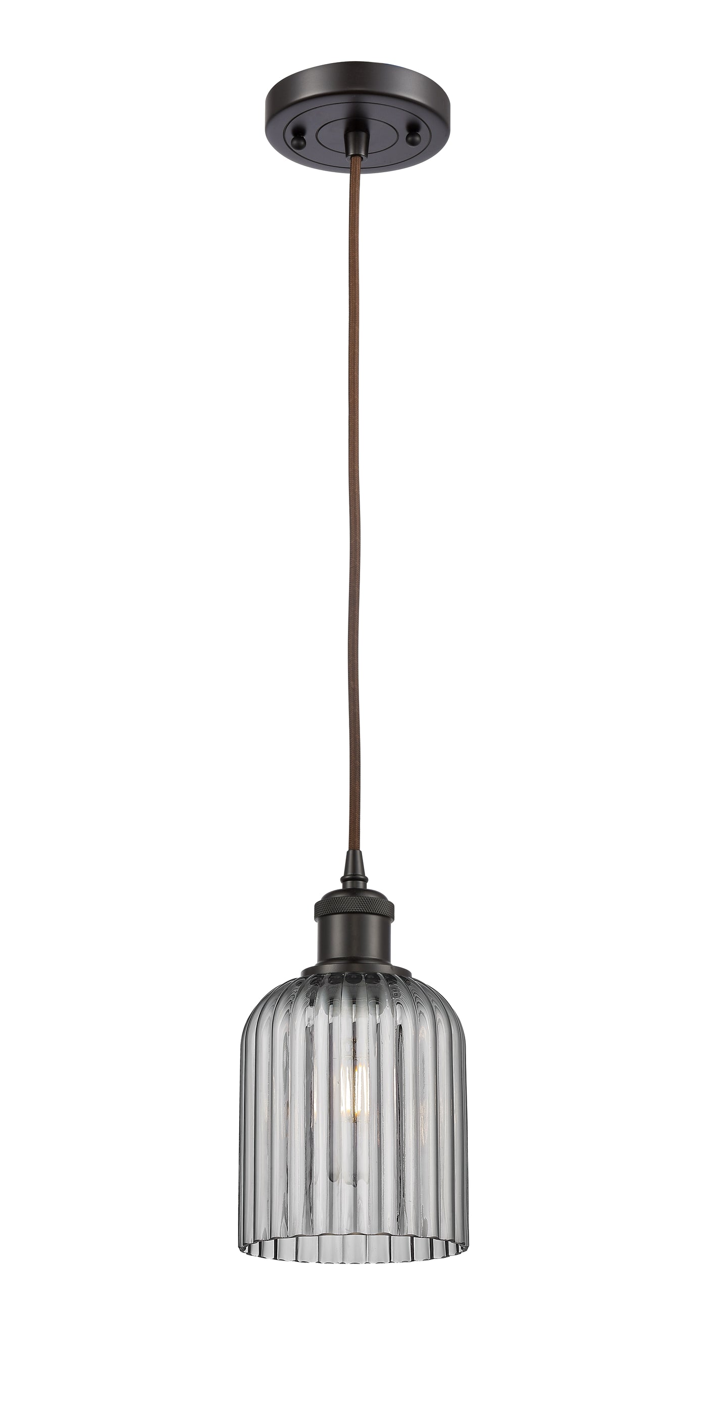Ballston Mini Pendant Antique Brass Finish